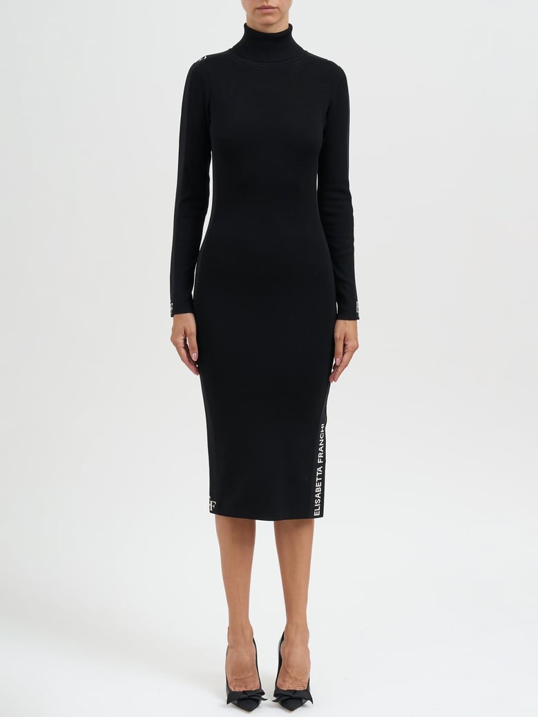 viscose dress with bands by Selfnex