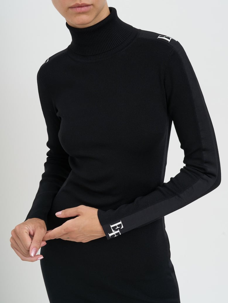 viscose dress with bands by Selfnex