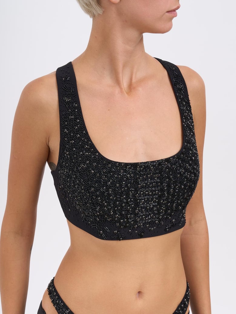 top with crystals by Selfnex