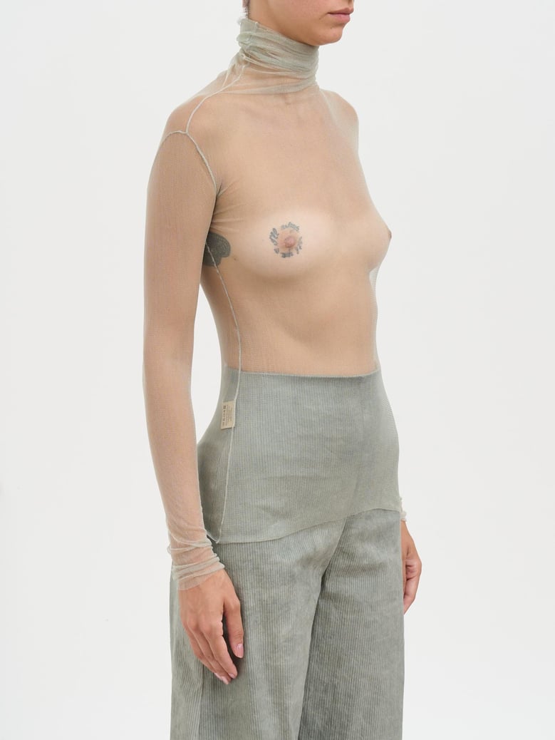 silk tulle cisne top by Selfnex