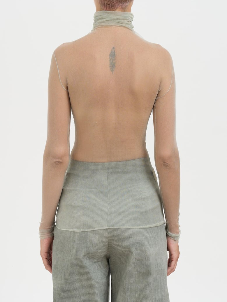 silk tulle cisne top by Selfnex