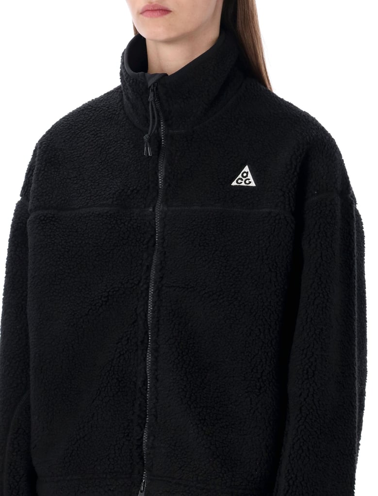 nike acg therma-fit adv black fleece jacket by Selfnex