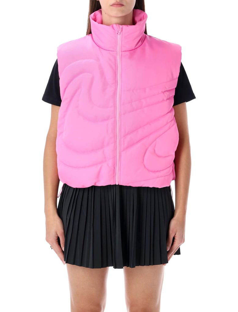 nike swoosh series oversized down vest by Selfnex