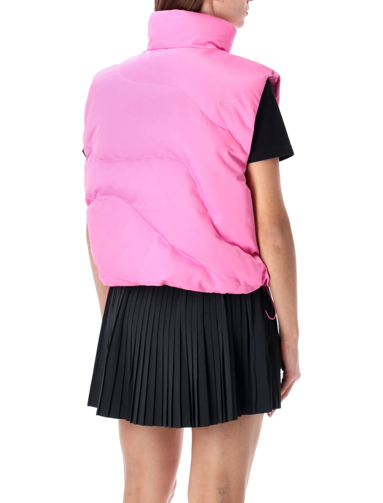 nike swoosh series oversized down vest by Selfnex
