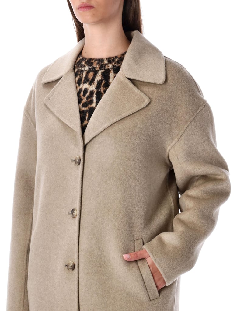 anine bing portia wool cashmere coat by Selfnex