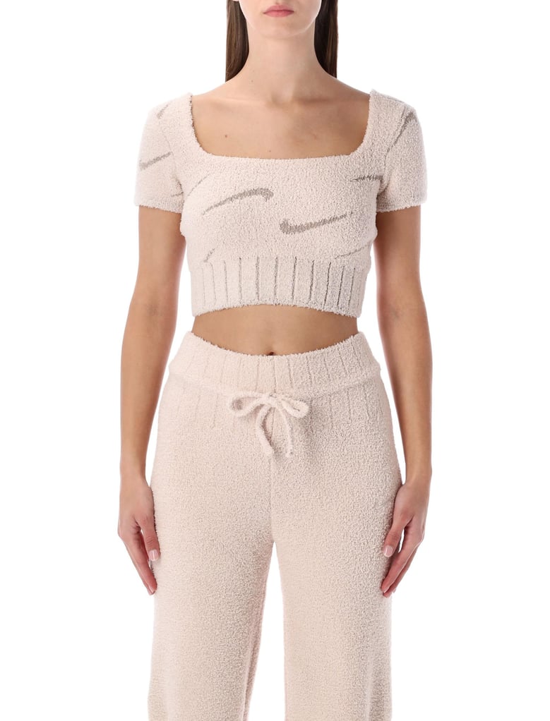 nike phoenix cozy bouclé crop top by Selfnex