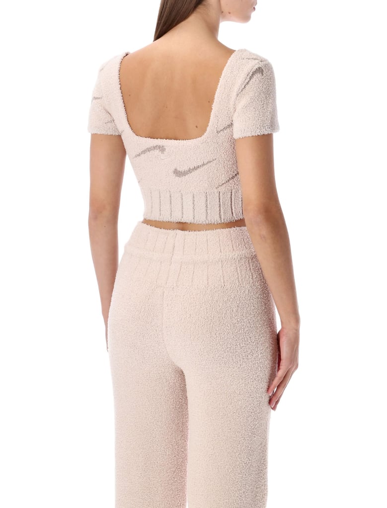 nike phoenix cozy bouclé crop top by Selfnex