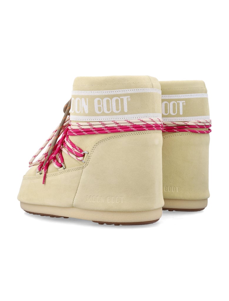moon boot icon low suede ankle boots by Selfnex