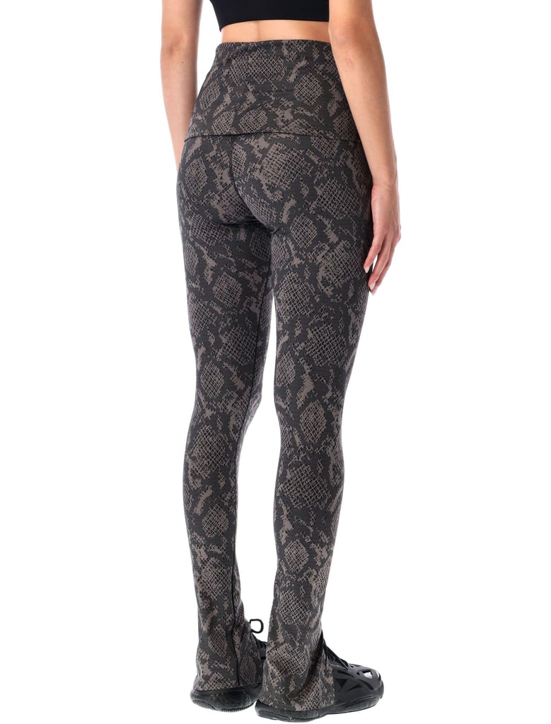 adidas by stella mccartney python print rolltop leggings by Selfnex