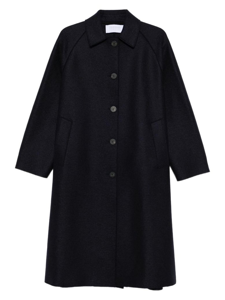 wool single-breasted coat by Selfnex