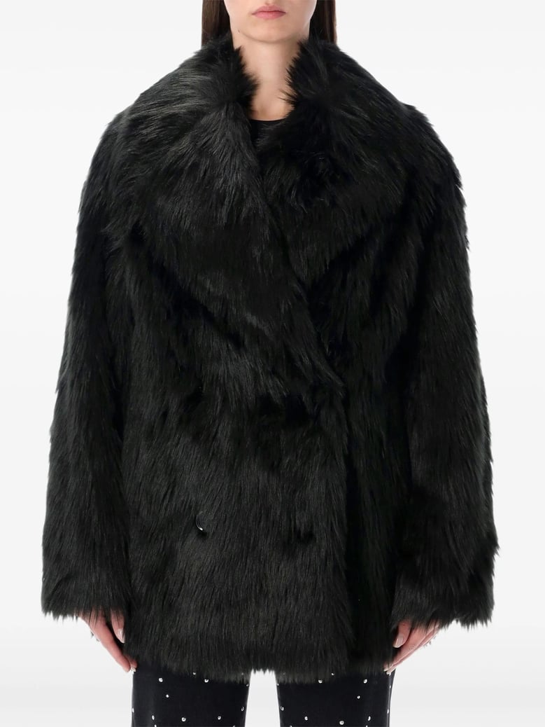 stand studio katalina faux fur coat by Selfnex
