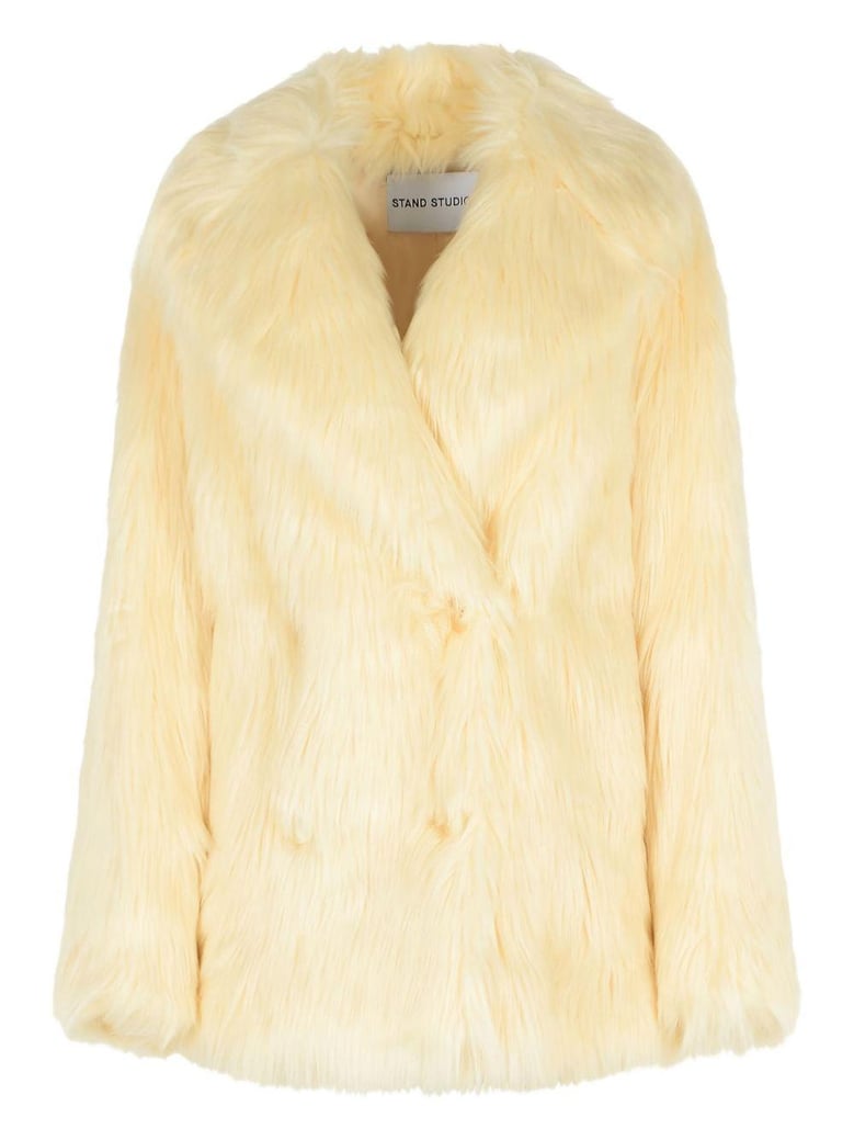 stand studio katalina faux fur coat by Selfnex