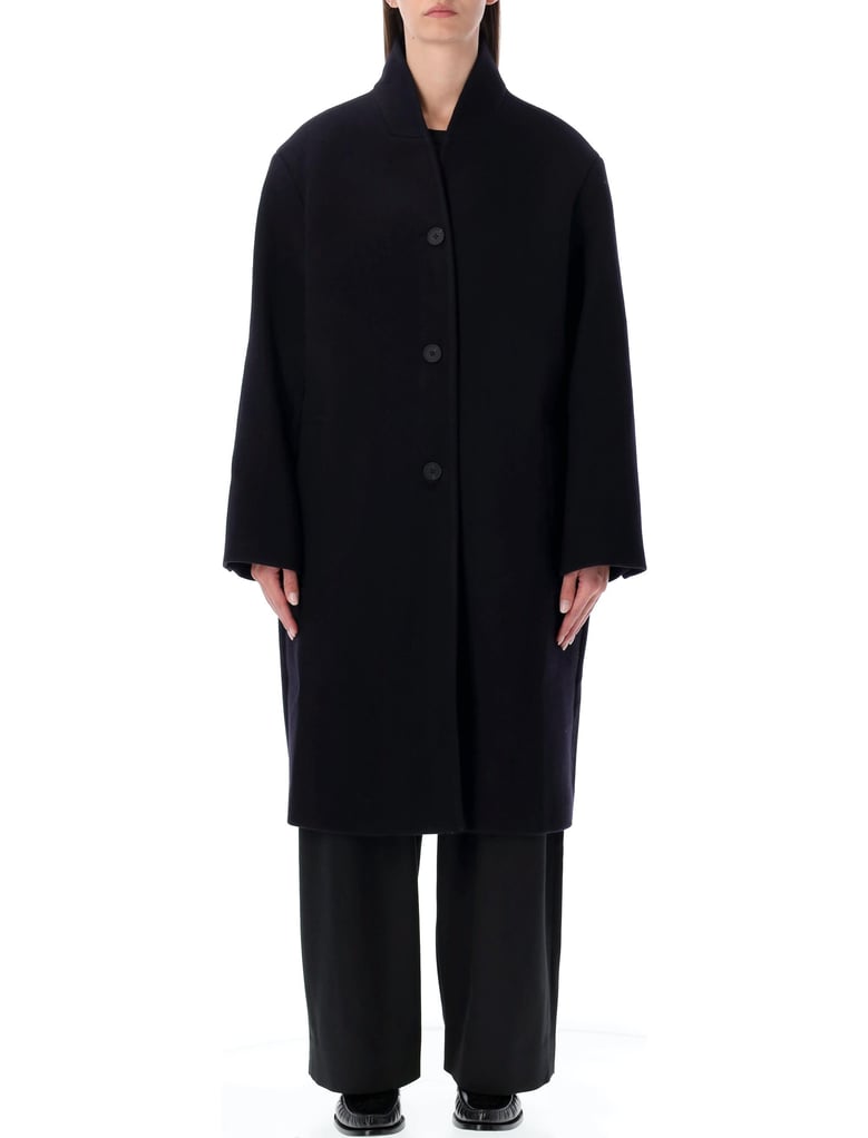 studio nicholson morro double wool and cashmere coat by Selfnex