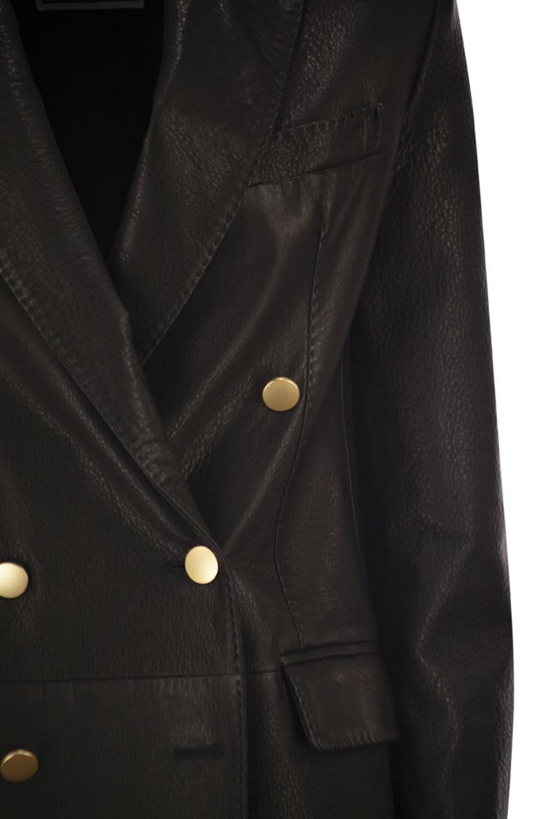 josie - lambskin jacket by Selfnex