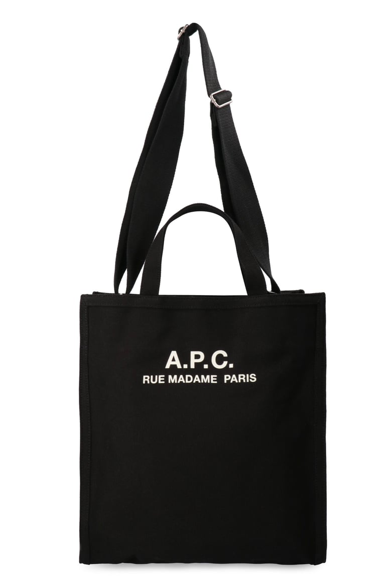 black cotton handbag by Selfnex