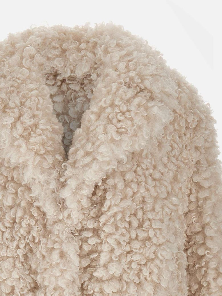 smara faux fur jacket by Selfnex