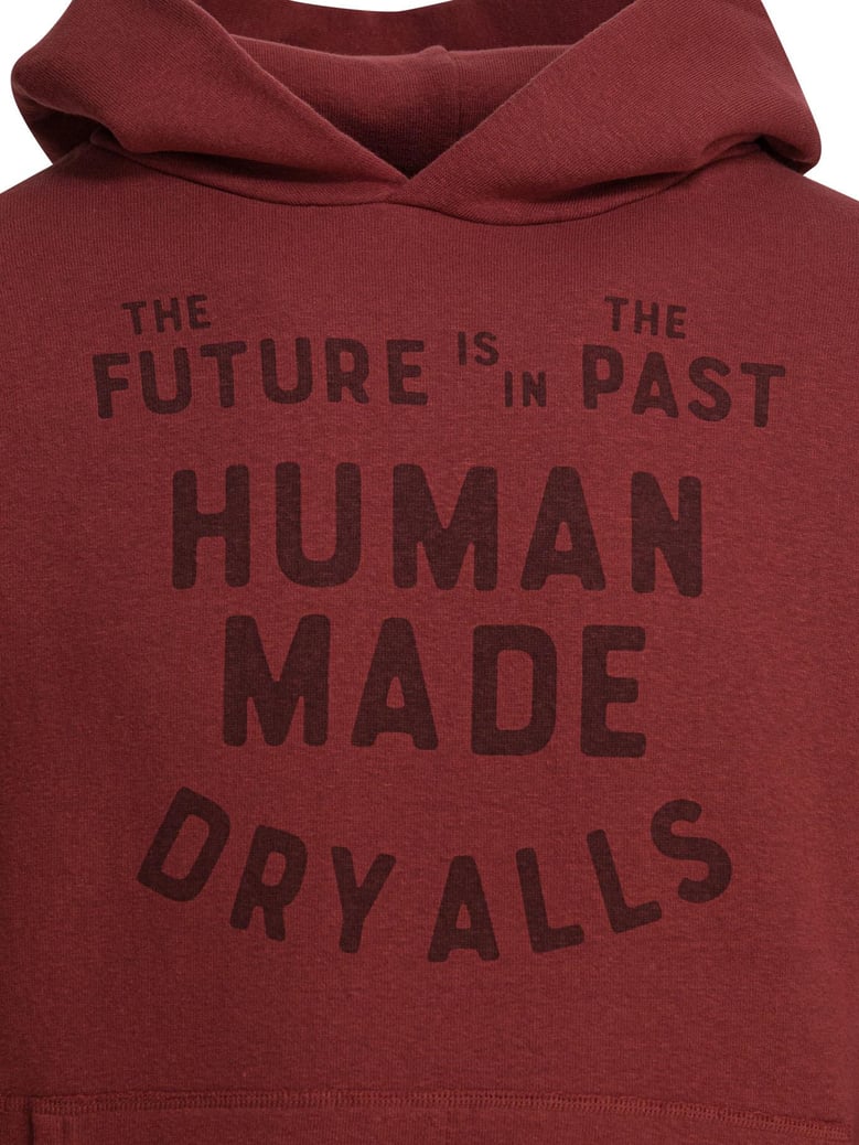 burgundy cotton sweatshirt by Selfnex