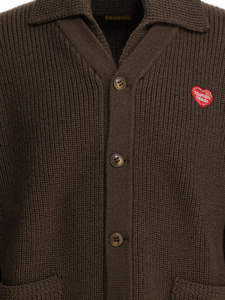 brown wool knitwear by Selfnex