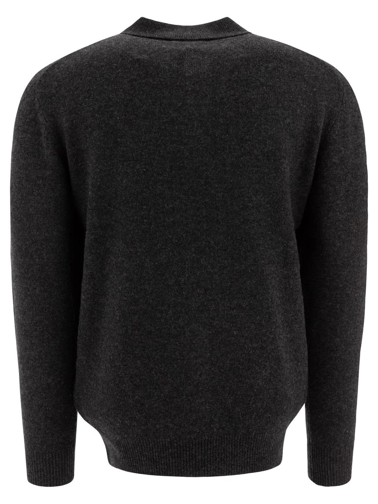 wool polo shirt by Selfnex