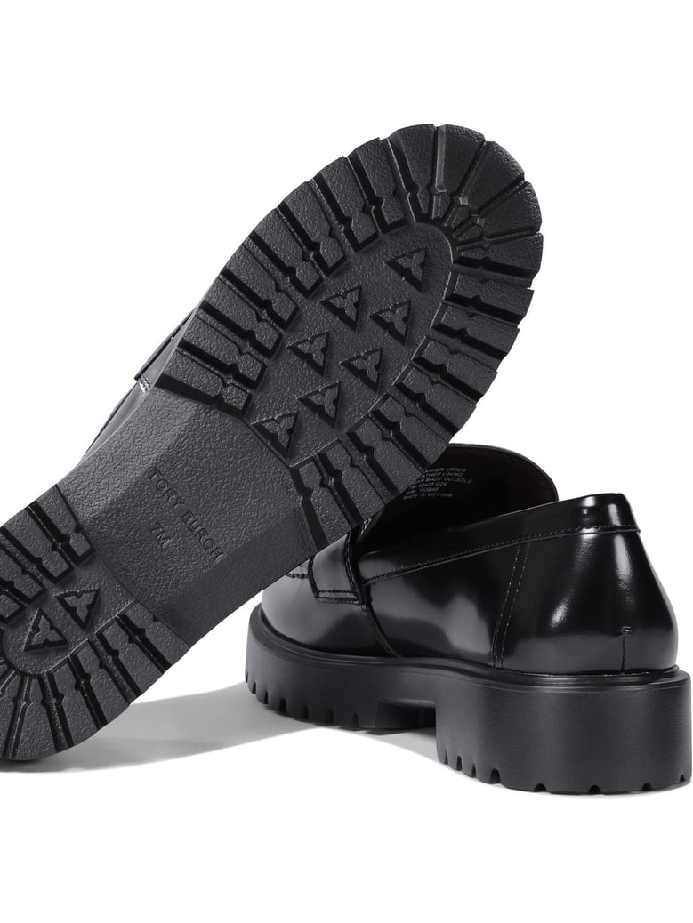 black bovine leather loafers by Selfnex