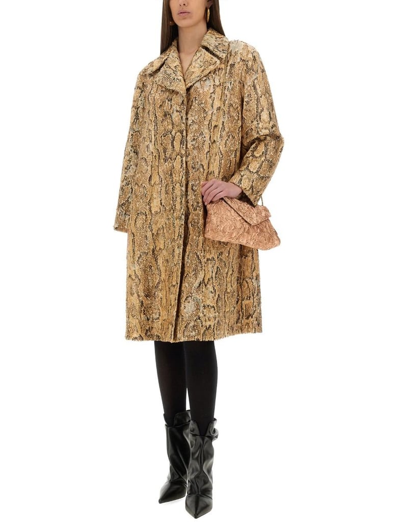 long coat with sequins by Selfnex