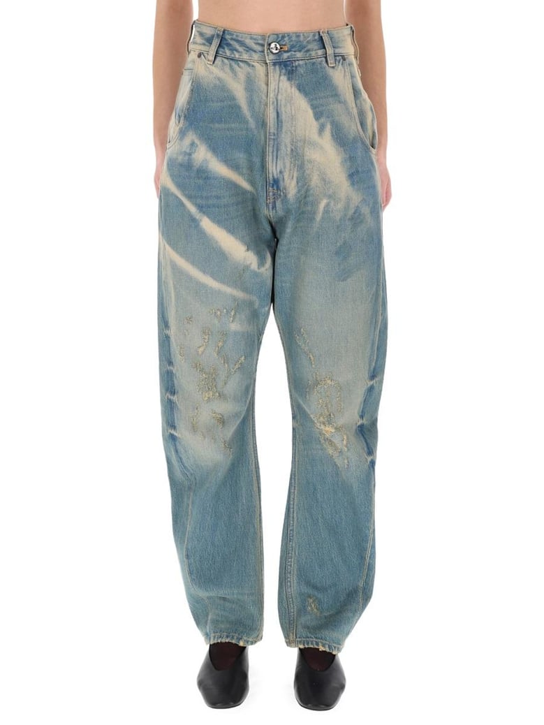 denim cotton jeans by Selfnex