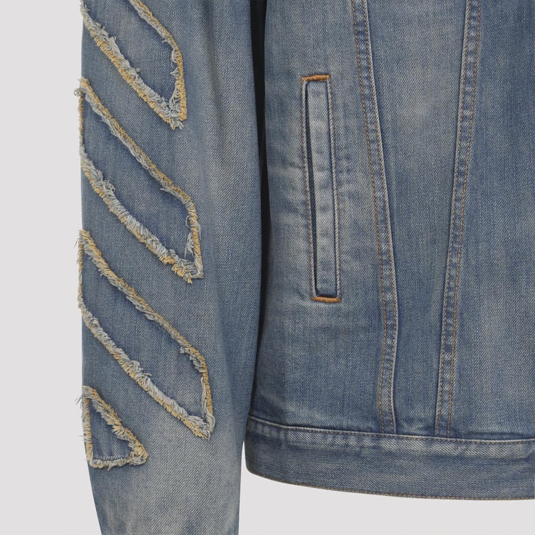 denim cotton-blend shirt by Selfnex