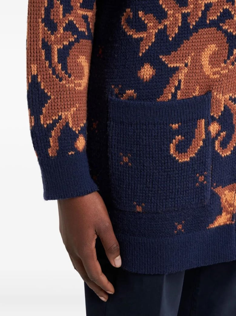 multicolour wool sweater by Selfnex
