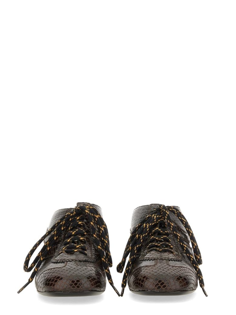 leather slipon mules by Selfnex