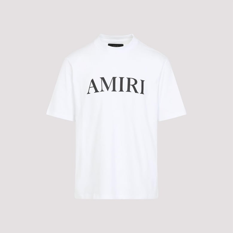 white cotton core logo tee by Selfnex