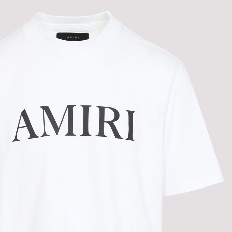 white cotton core logo tee by Selfnex