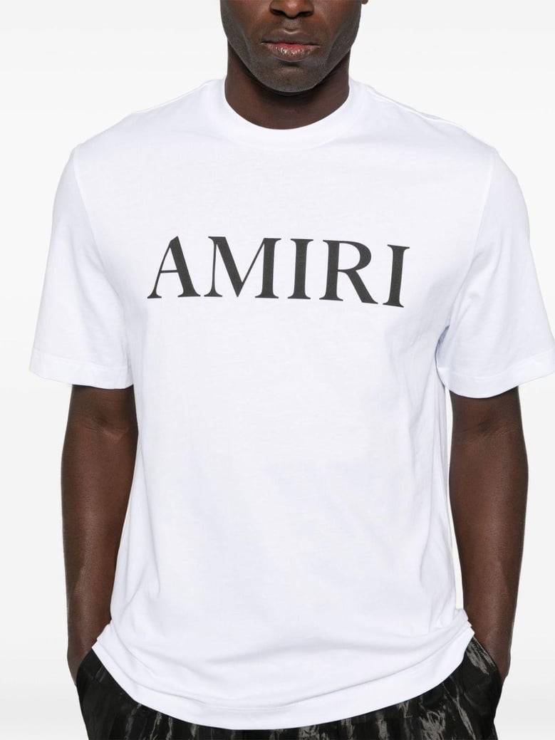 white cotton core logo tee by Selfnex