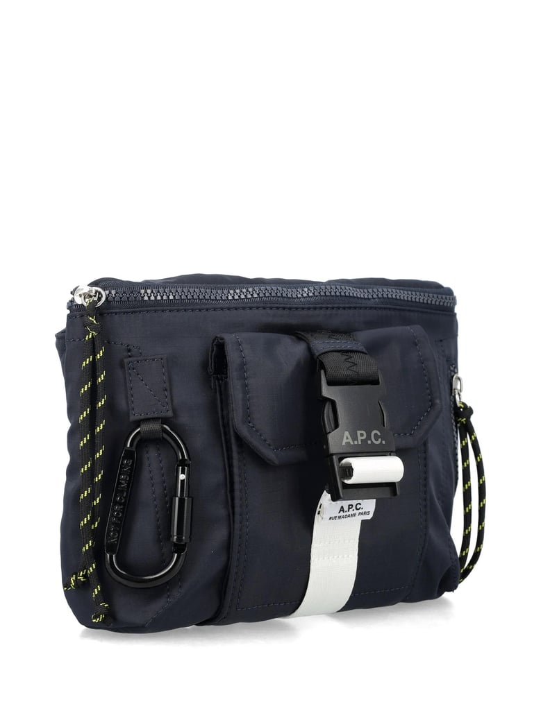 logo-patch belt bag by Selfnex