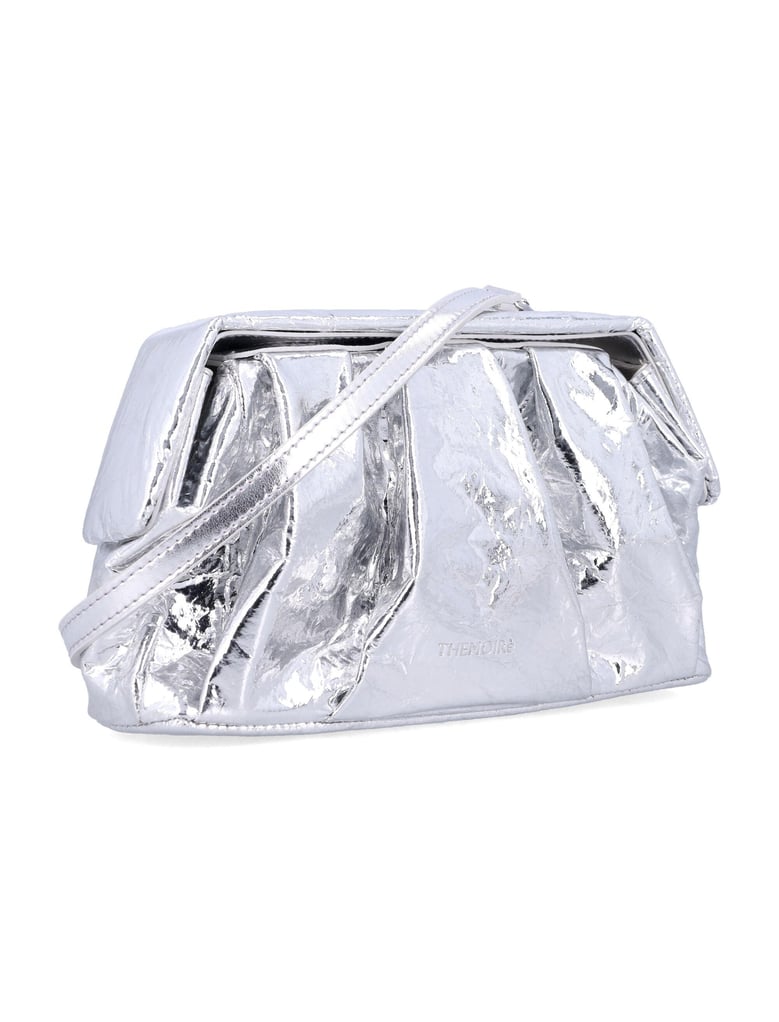 silver pineapple fiber handbag by Selfnex