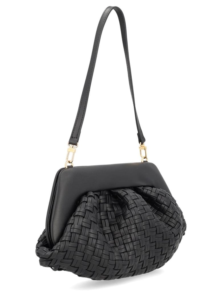 black recycled material handbag by Selfnex