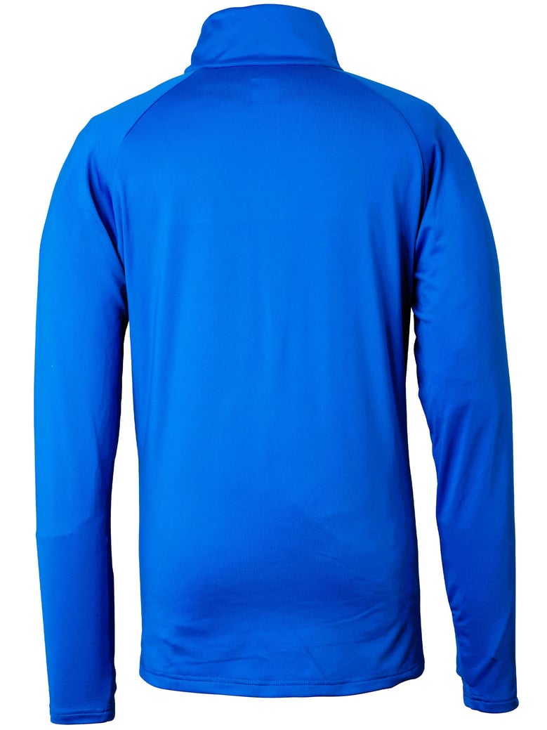 basic blue polyester ski top by Selfnex