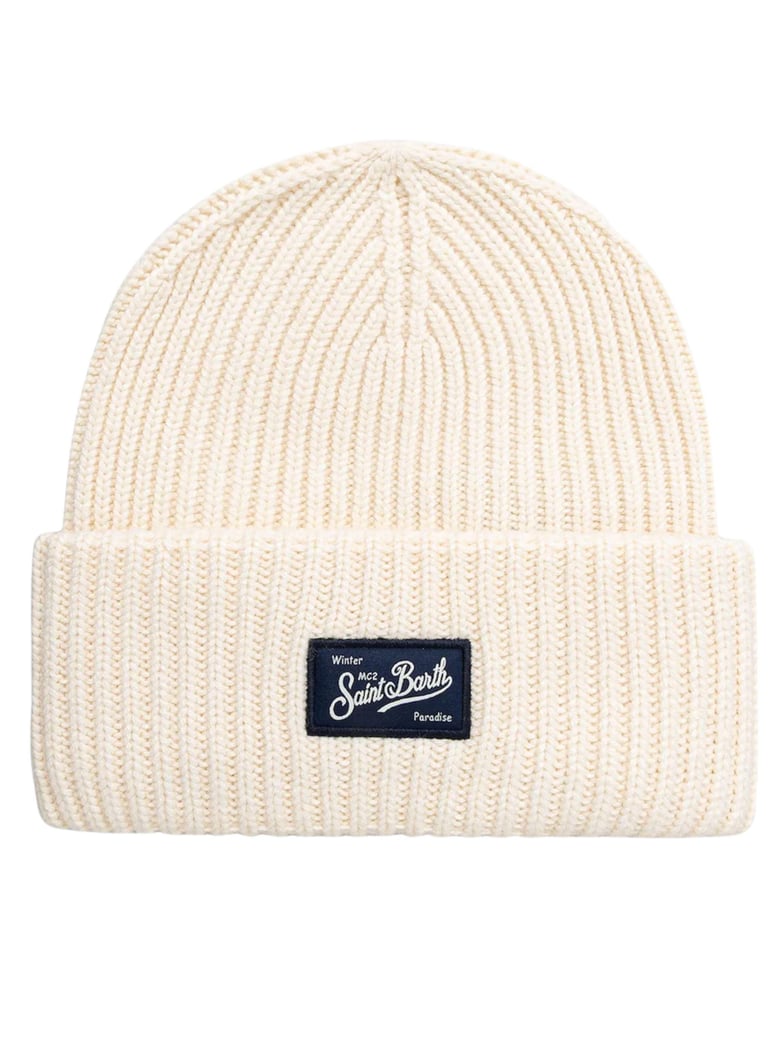 berry knitted hat by Selfnex