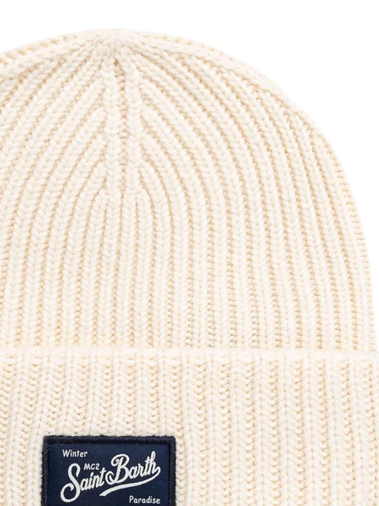 berry knitted hat by Selfnex