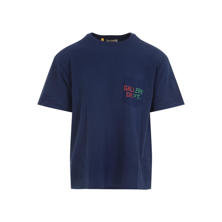 vintage navy blue cotton boardwalk tee by Selfnex