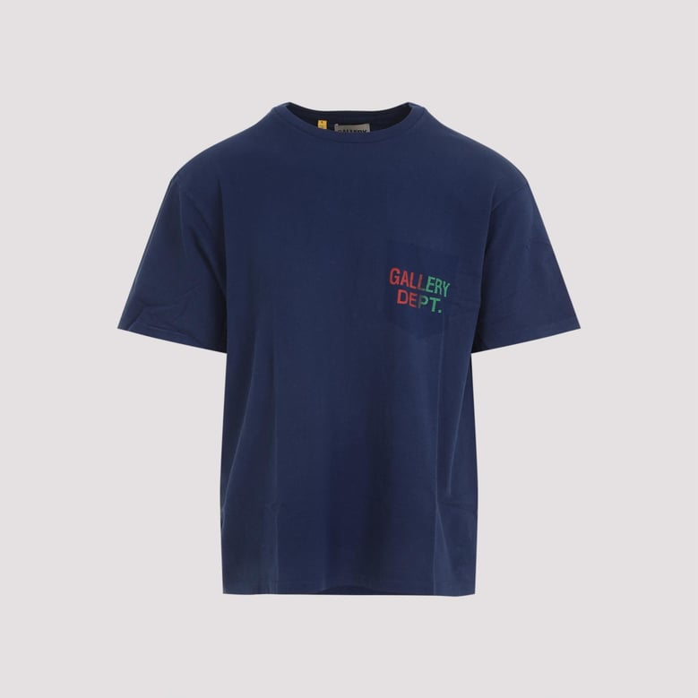 vintage navy blue cotton boardwalk tee by Selfnex