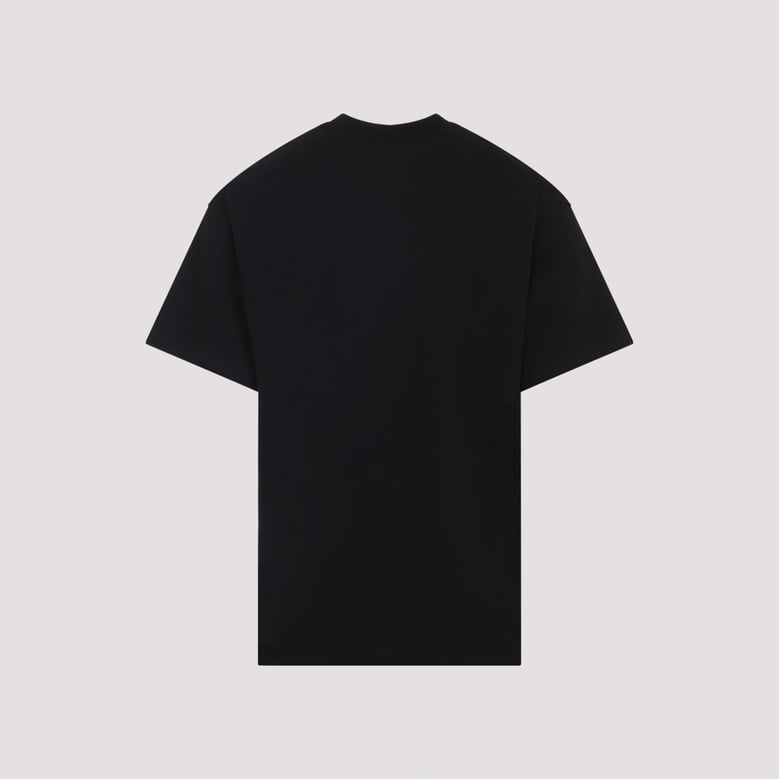 black s/s duck cotton t-shirt by Selfnex