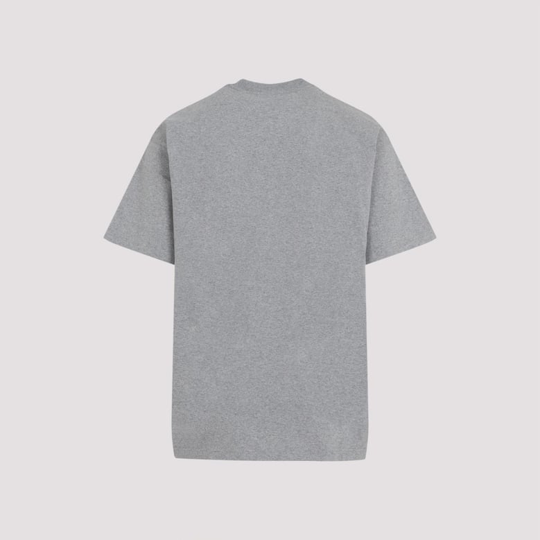 grey s/s heavy duty cotton t-shirt by Selfnex