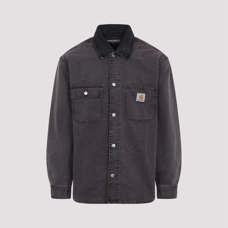 black mitch shirt cotton jacket by Selfnex