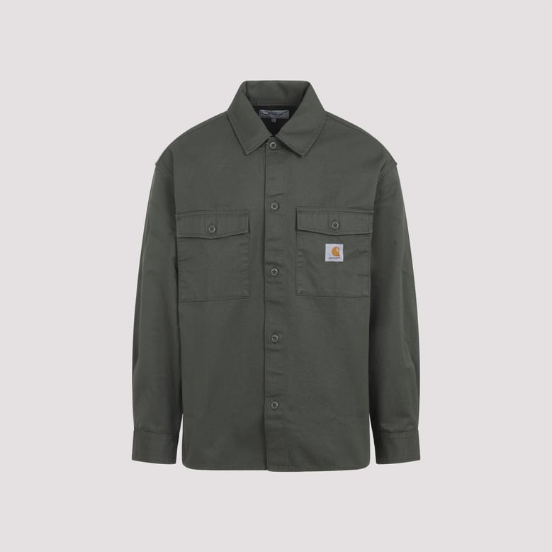 green kelly shirt cotton jacket by Selfnex