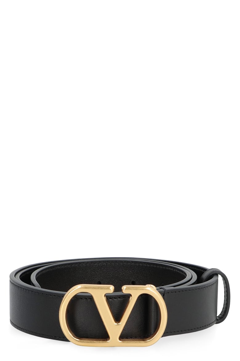 vlogo signature leather belt by Selfnex