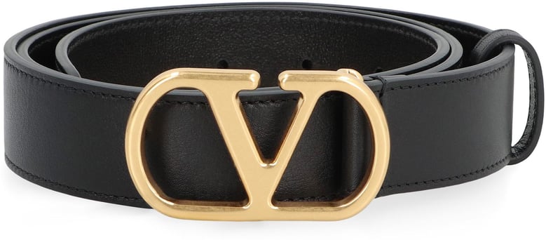 vlogo signature leather belt by Selfnex