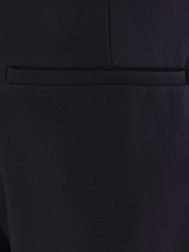 black pants with darts by Selfnex