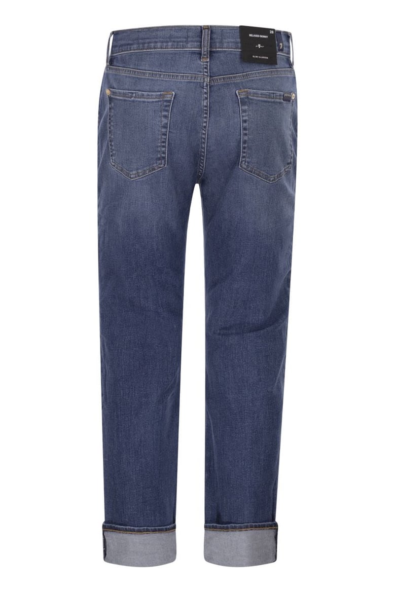 relaxed skinny - medium waist boyfriend jeans by Selfnex