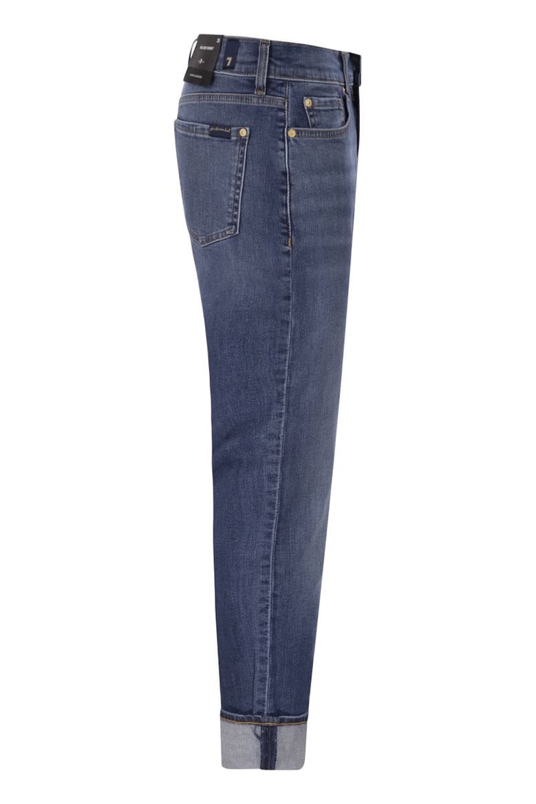 relaxed skinny - medium waist boyfriend jeans by Selfnex
