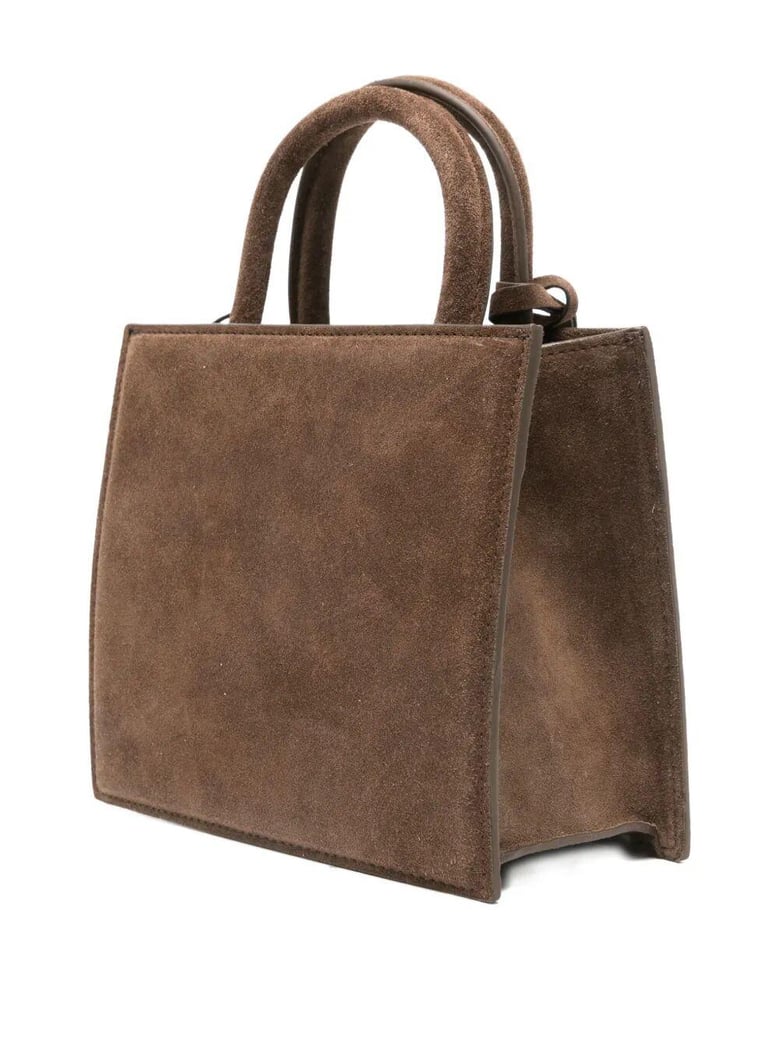 suede shop bag mini by Selfnex